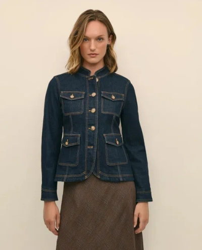 Brooks Brothers Four-pocket Denim Jacket In Blue