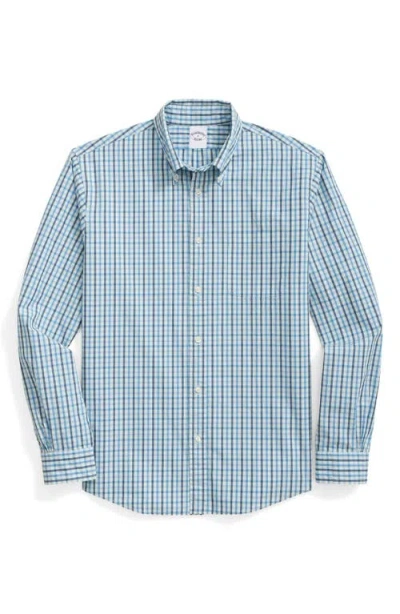 Brooks Brothers Friday Regular Fit Gingham Check Cotton Poplin Button-down Shirt