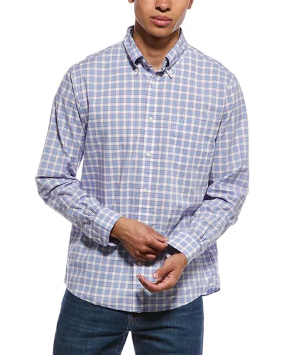 Brooks Brothers Friday Seasonal Pattern Shirt In Blue