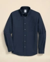 Brooks Brothers Performance Series Stretch Button-down Collar Sport Shirt In Black