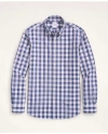 Brooks Brothers Friday Shirt, Poplin Check In Navy