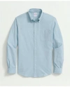 Brooks Brothers Friday Shirt, Poplin End-on-end In Marine Blue