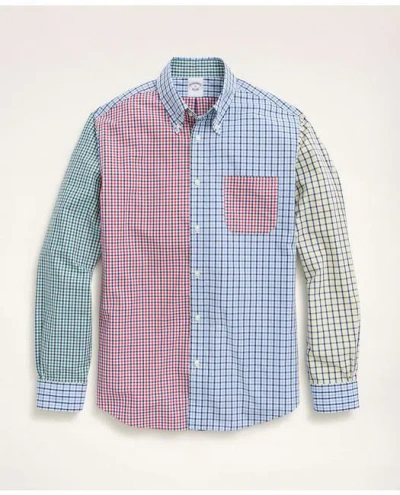 Brooks Brothers Friday Shirt, Poplin Fun Check In Multicolor