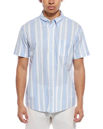 Brooks Brothers Friday Stripe Shirt In Blue