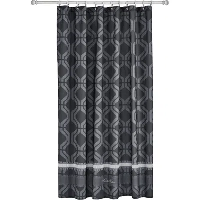 Brooks Brothers Geo Print Turkish Cotton Shower Curtain