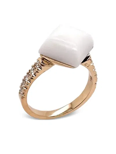 Brooks Brothers Gold Diamond Onyx Ring