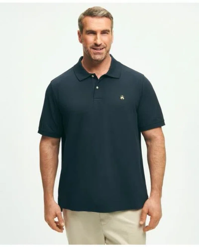 Brooks Brothers Golden Fleece Big & Tall Stretch Supima Polo Shirt In Navy