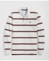 Brooks Brothers Golden Fleece Muli Striped Long Sleeve Polo In Supima Cotton In White