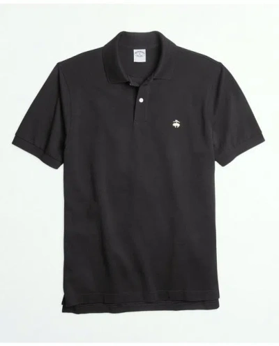 Brooks Brothers Golden Fleece Stretch Supima Polo Shirt In Black