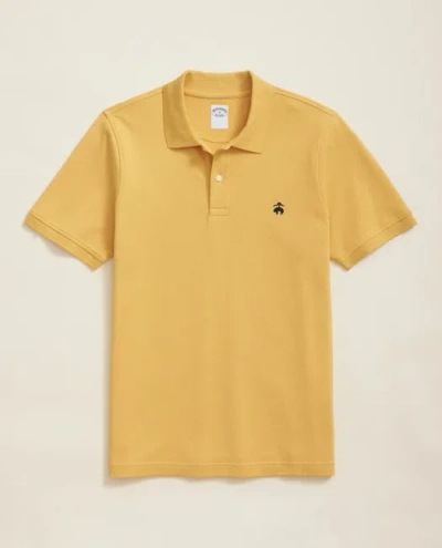 Brooks Brothers Golden Fleece Stretch Supima Polo Shirt In Brown