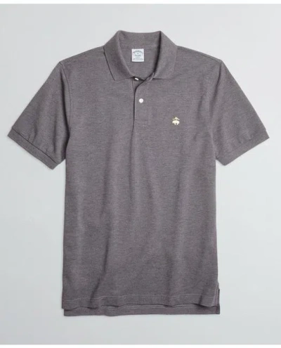 Brooks Brothers Golden Fleece Stretch Supima Polo Shirt In Charcoal Heather