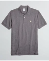 Brooks Brothers Golden Fleece Stretch Supima Polo Shirt In Charcoal Heather