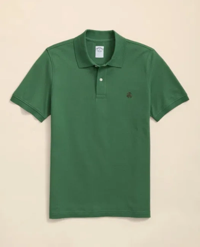 Brooks Brothers Golden Fleece Stretch Supima Polo Shirt In Green