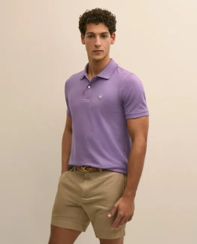 Brooks Brothers Golden Fleece Stretch Supima Polo Shirt In Purple