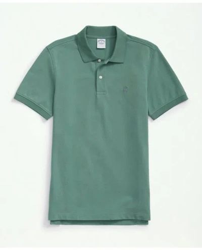Brooks Brothers Golden Fleece Stretch Supima Polo Shirt In Spruce Green