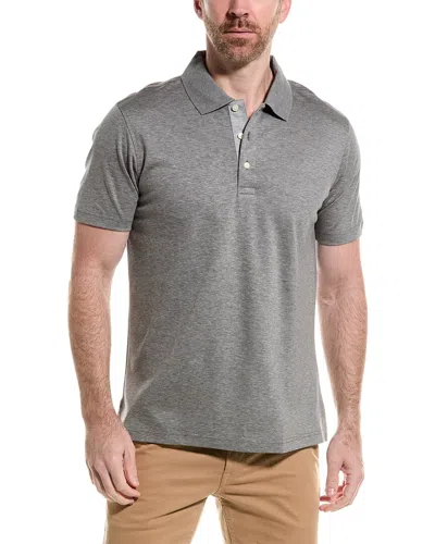 Brooks Brothers Golf Polo Shirt In Grey