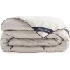 Brooks Brothers Goose Down Fill Comforter In Silver
