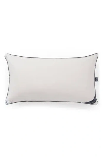 Brooks Brothers Goose Down Pillow In Silver
