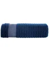 Brooks Brothers Herringbone Bath Sheet In Navy