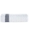 Brooks Brothers Herringbone Bath Towel In White