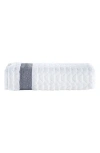 Brooks Brothers Herringbone Cotton Bath Towel In White