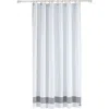 Brooks Brothers Herringbone Cotton Shower Curtain