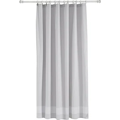 Brooks Brothers Herringbone Cotton Shower Curtain