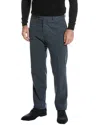 Brooks Brothers Houndstooth Wool Pant In Blue