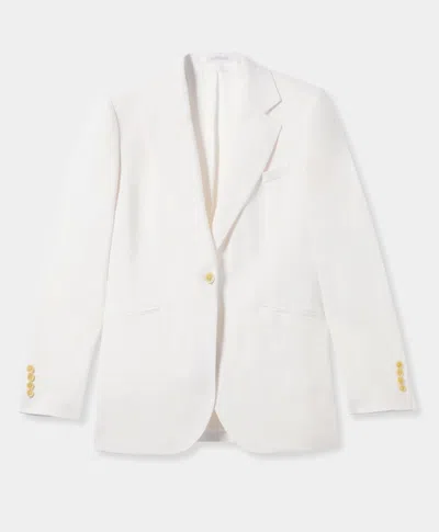 Brooks Brothers Irish Linen Single-breasted Blazer