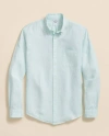 Brooks Brothers Irish Linen Sport Shirt In Blue