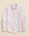 Brooks Brothers Irish Linen Sport Shirt In Pink