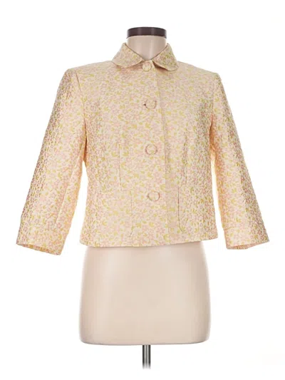 Pre-owned Brooks Brothers Jacket In Gold