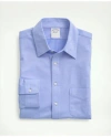 Brooks Brothers Japanese Knit Dress Shirt, Slim Fit In Light Blue