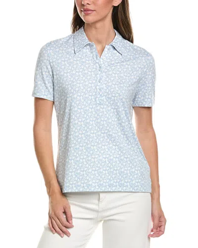 Brooks Brothers Jersey Polo Shirt In Blue