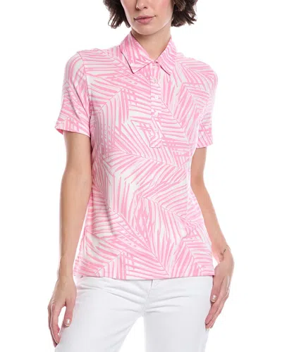 Brooks Brothers Jersey Polo Shirt In Pink