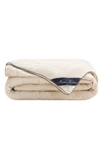 Brooks Brothers Kapok Pillow In Cream