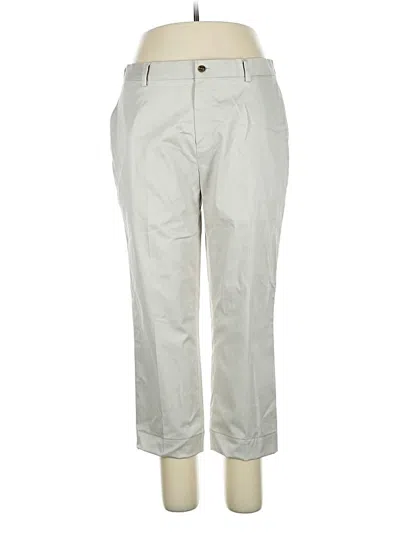 Pre-owned Brooks Brothers Khaki Pant In Gray