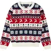 Brooks Brothers Kids' Fair Isle Cotton Crewneck Sweater In Multi