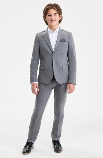 Brooks Brothers Kids' Two-piece Suit In Gray