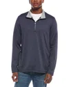 Brooks Brothers Knit 1/2-zip Pullover In Blue