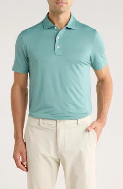 Brooks Brothers Knit Polo In Blue