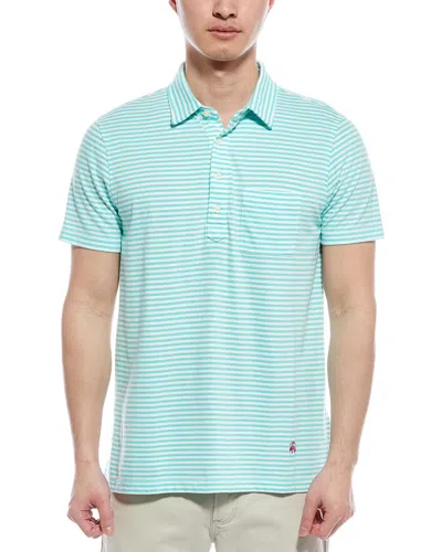 Brooks Brothers Knit Polo Shirt In Green