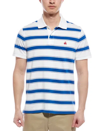 Brooks Brothers Knit Polo Shirt In Multi