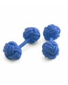 Brooks Brothers Knot Cuff Links  | Light Blue