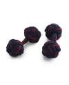 Brooks Brothers Knot Cuff Links  | Navy/burgundy In Blue