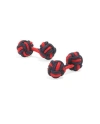 Brooks Brothers Knot Cuff Links  | Navy/red In Navy,red