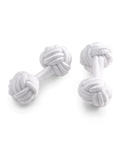 Brooks Brothers Knot Cuff Links  | White