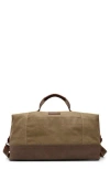 Brooks Brothers Lafayette Canvas Duffle Bag In Brown