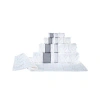 Brooks Brothers Large Square Bath Mat In White