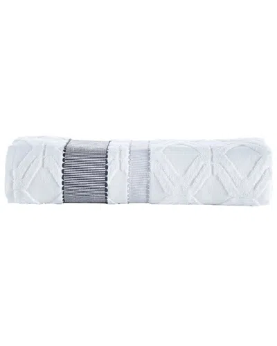 Brooks Brothers Large Square Bath Sheet In White